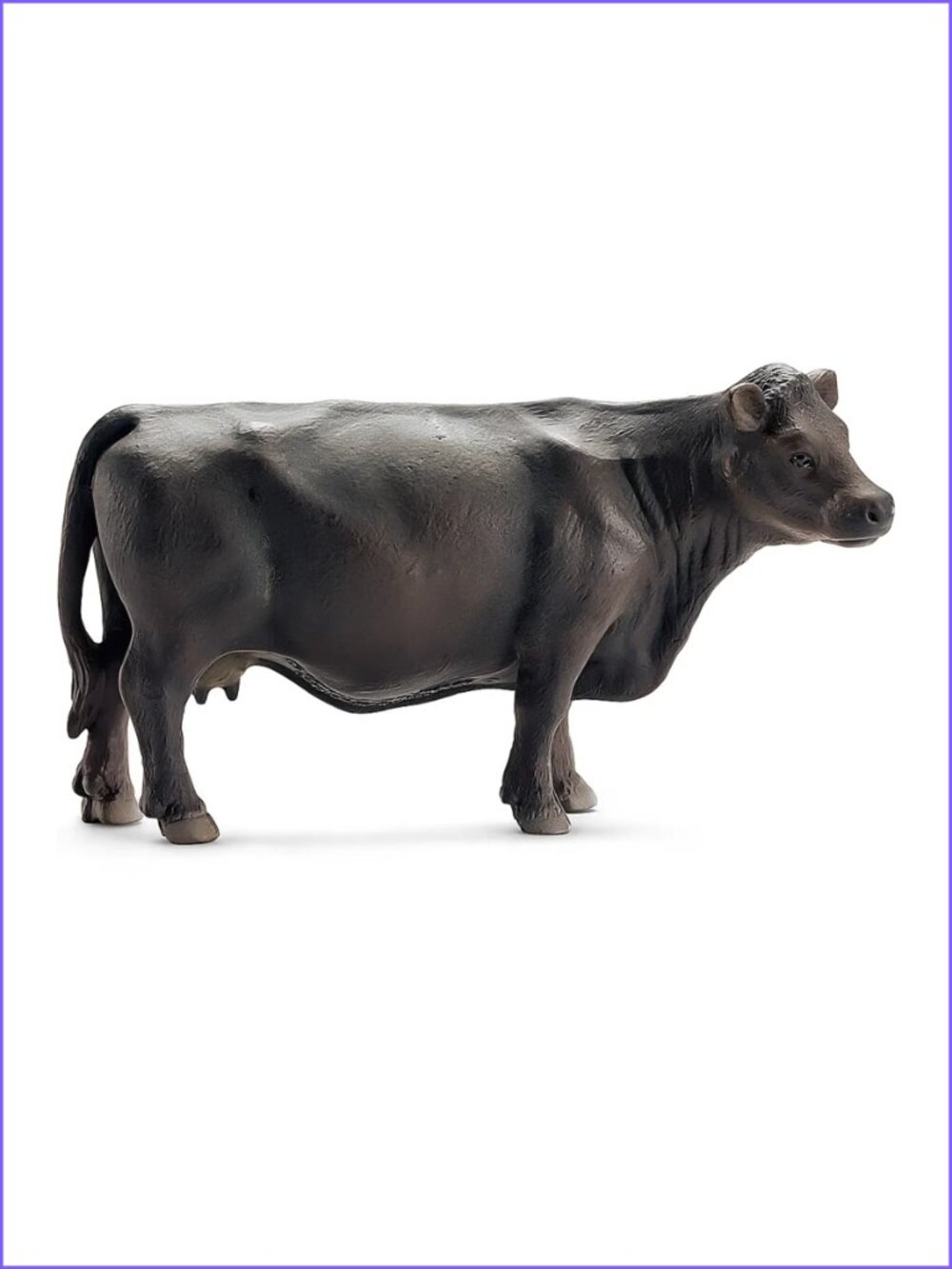 Schleich Vintage Black Angus Cow Farm Animal Figurine  New w/Tag Add-On Item